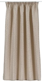 Beżowa zasłona 140x160 cm Florette – Mendola Fabrics