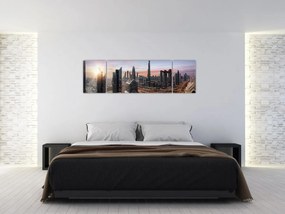 Obraz - Panorama Dubaju (170x50 cm)