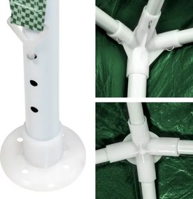 Pawilon ogrodowy 3 x 3 m + 2 ścianki boczne z oknami