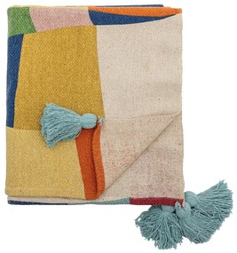 Koc dziecięcy z bawełny z recyklingu 130x160 cm Colorine – Bloomingville Mini