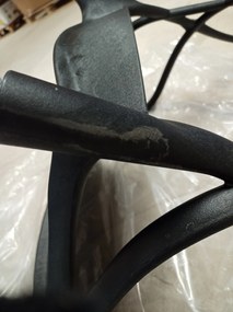 PROMOCJA Czarny plastikowy krzesło KATO II. jakość
