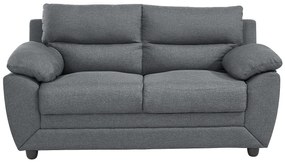 Kanapa 2-osobowa MANOA z tkaniny - Antracytowy