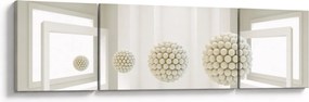Obraz -Spojrzenie do wnętrza - abstrakcja (170x50 cm)