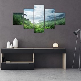 Obraz - Dżungla Seszeli (125x70 cm)