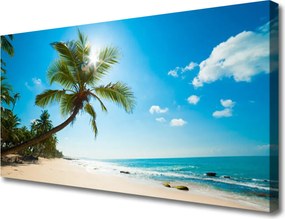 Zdjęcie na płótnie Tropikalny Raj pod Palmą