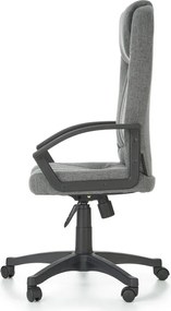 Szare krzesło biurowe Rino