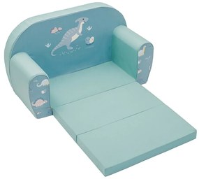 Nowa dziecięca sofa rozkładana Dinozaur