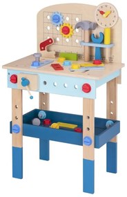 Tooky toy drewniany stół do majsterkowania warsztat