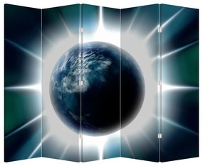 Parawan - Promieniująca planeta (210x170 cm)