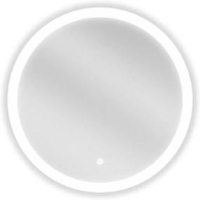 Mexen Oro lustro łazienkowe podświetlane, okragłe 60 cm, LED 6000K, antypara - 9824-060-060-611-00