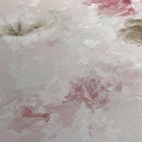 Obraz - Malowanie różowych kwiatów (70x50 cm)