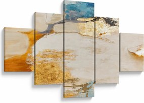 Obraz - Abstrakcja (125x70 cm)