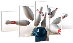 Obraz - Kręgle (125x70 cm)