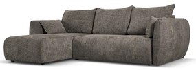 Szary narożnik (lewostronny) Matera – Cosmopolitan Design