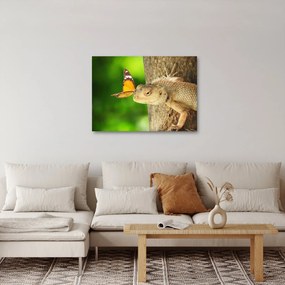 Obraz - Jaszczurka (70x50 cm)