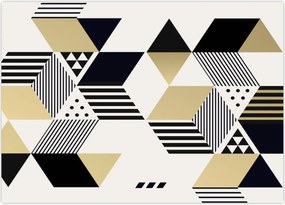 Obraz - Kształty geometryczne N⁰1 (70x50 cm)