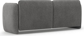 Ciemnoszara sofa z tkaniny szenilowej 204 cm Georgia – Micadoni