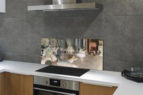 Panel nad Blat Kuchenny Próba Baletowa na Scenie - Degas