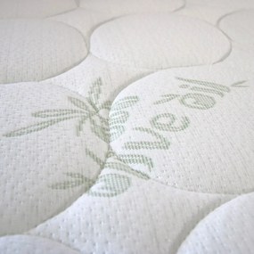 Twardy/średnio twardy sprężynowy materac dwustronny 160x200 cm Primátor Biogreen – Materasso