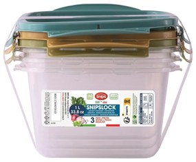 Pojemniki na żywność 3 szt. Snipslock – Snips