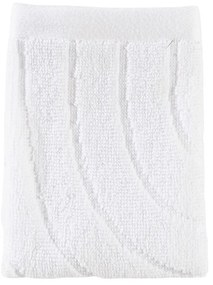 Biały bawełniany ręcznik frotte 30x30 cm Time – Zone