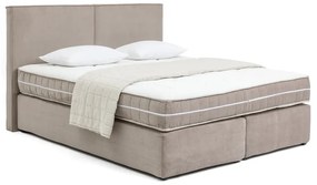 Szarobrązowe łóżko kontynentalne 180x200 cm Olia Bold – Bonami Selection