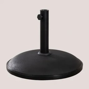 Okrągła Podstawa Parasola Ø50 Cm Z Betonu Zante Czarna - Sklum