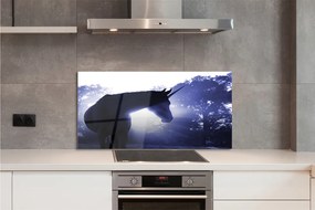 Panel Szklany Legenda o Jednorożcu w Lesie