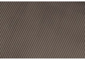 Brązowa sztruksowa rozkładana sofa 211 cm Marcel – Bobochic Paris