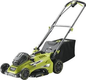 Bezprzewodowa Kosiarka RYOBI 36V Power Assist Brushless 46 cm - Zbieranie & Mulczowanie, W zestawie Akumulator Lithium+ 5,0 Ah