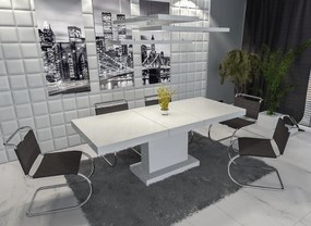 Rozkładany stół do jadalni w wysokim połysku Major