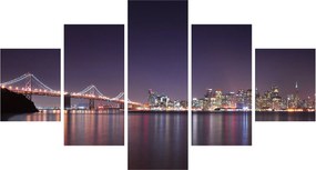Obraz przedstawiający San Francisco, Kalifornia (125x70 cm)