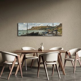 Obraz - Claude Monet, Sainte Adresse, reprodukcje (170x50 cm)
