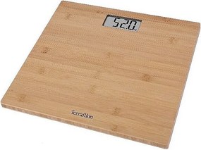 Elektroniczna waga łazienkowa z bambusa ultra płaska 14824 Terrailon - BAMBOOSCALE LCD 150KG 100GR