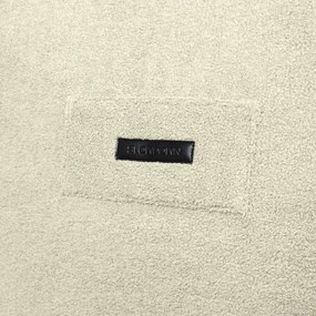 Jasnoszary worek do siedzenia z materiału bouclé Sofa Snug – SLOWDOWN