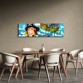 Obraz - Skarb piratów (170x50 cm)