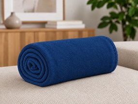 Koc z polaru MELVIRA DUO, niebieski Rozmiar: 150 x 200 cm