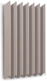 Szarobeżowy metalowy wieszak ścienny Sensu – Spinder Design