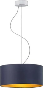Żyrandol glamour z abażurem 30 cm - A7-F60