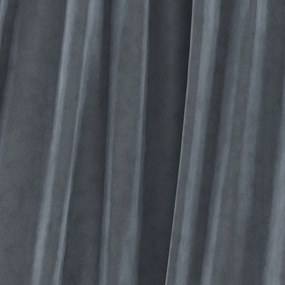 Ciemnoszare łóżko kontynentalne ze schowkiem 160x200 cm Lavenda – Maison de Rêve