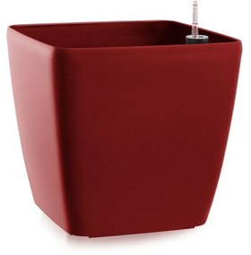 Sadzarka samonawadniająca Flower Lover Quadratomat t czerwona, 24 cm, 24 cm