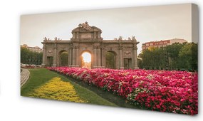 Obraz na płótnie Monumentalna Brama Alcala w Madrycie