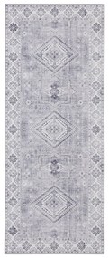Jasnoszary chodnik Nouristan Gratia, 80x200 cm