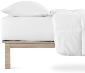 Białe dżersejowe prześcieradło z gumką 140x200 cm Boxspring – Andrea Simone