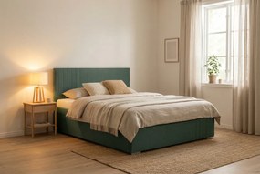 Łóżko MARS 160x200 cm Miętowy Bez materaca