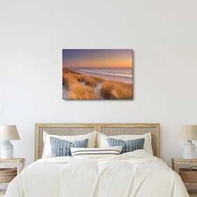 Obraz - Plaża o zachodzie słońca (70x50 cm)