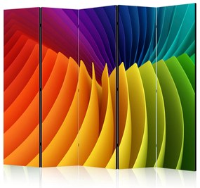 Parawan akustyczny 3D 225x172 cm 5-częściowy wielokolorowy ARTGEIST B