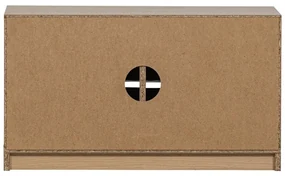 Szafka modułowa pod TV w dekorze dębu 77x44 cm Modulair – vtwonen
