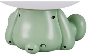 Zielona lampa dziecięca LED Hopper – Trio