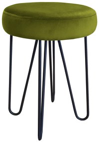 Taboret Venus HAIRPIN noga czarna BL75